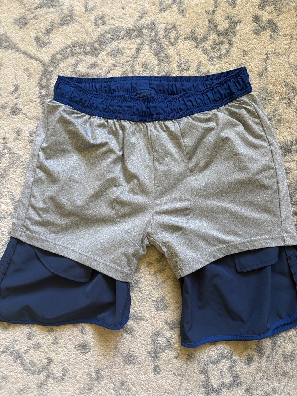Fair Harbor Blue Elastic Waist Swim Shorts - Picture 10 of 10
